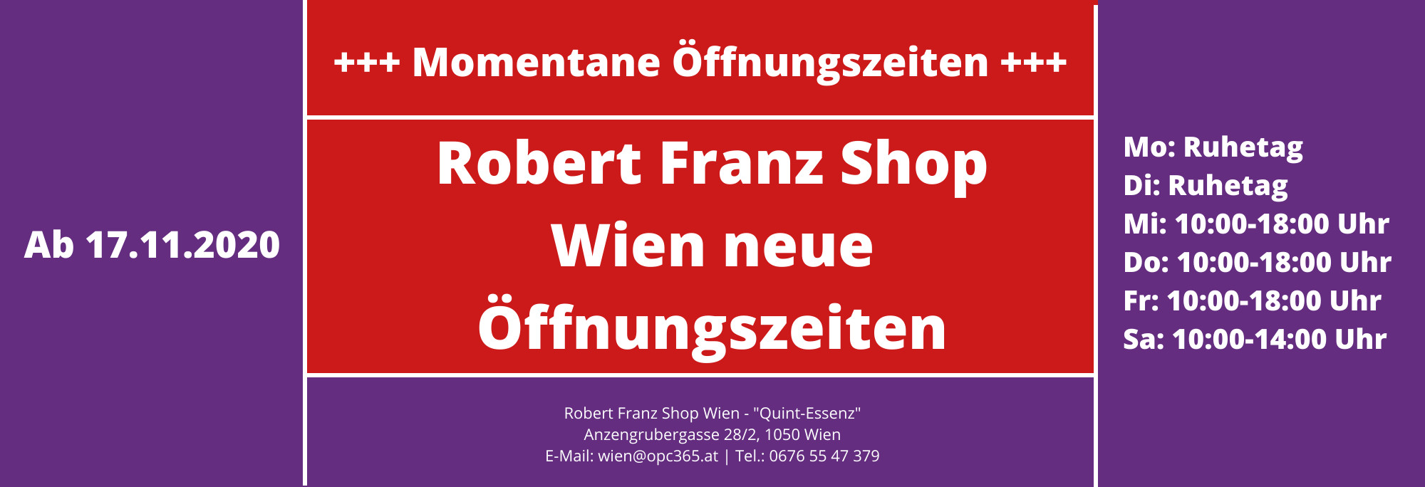 Robert Franz Neuigkeiten